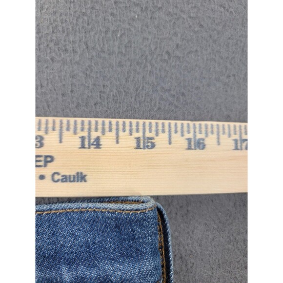 J.Crew Jeans Womens 28 Blue Essential Straight Stretch Denim Medium Wash BT090 - Picture 7 of 14